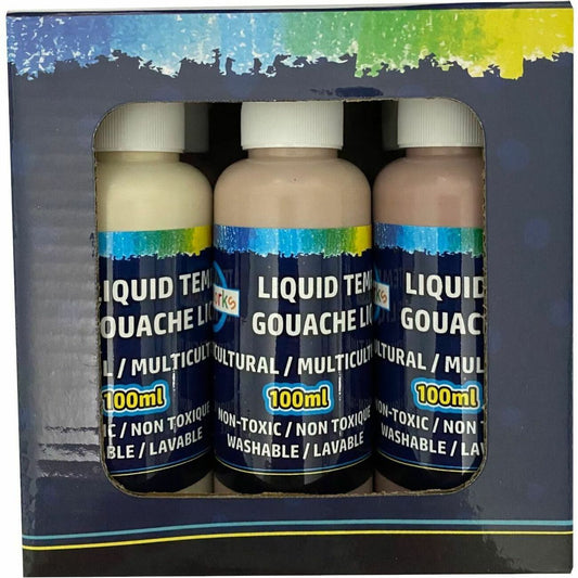 DBLG Import Multicultural Liquid Tempera Paint Set