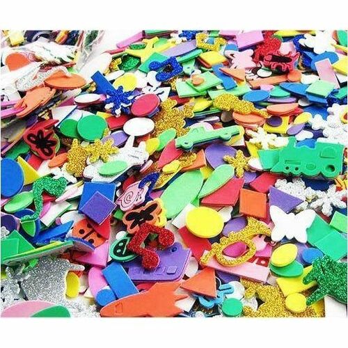 DBLG Import Assorted Self-adhesive Foam Shapes Classpack