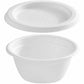 Globe Portion Cups Bagasse Compostable - 2 OZ / White - 59.15 mL - White - Sugarcane Fiber, Bagasse - Lunch, Hot Food, Cold Food 2000/Case - 6032