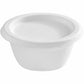 Globe Portion Cup Lids Bagasse Compostable - 2 OZ / White - 6036