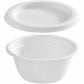 Globe Portion Cup Lids Bagasse Compostable - 2 OZ / White