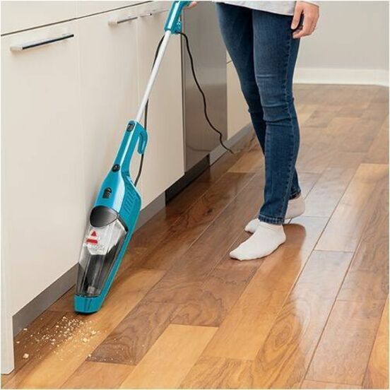 BISSELL Featherweight Turbo Corded Stick Vacuum Teal and Black - 2610E