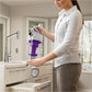 BISSELL AeroSwift Turbo Upright Vacuum Silver and Purple - 1808C