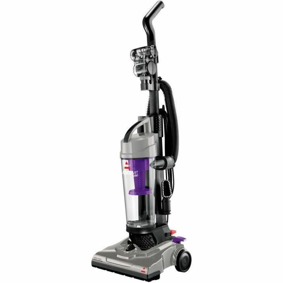 BISSELL AeroSwift Turbo Upright Vacuum Silver and Purple - 1808C