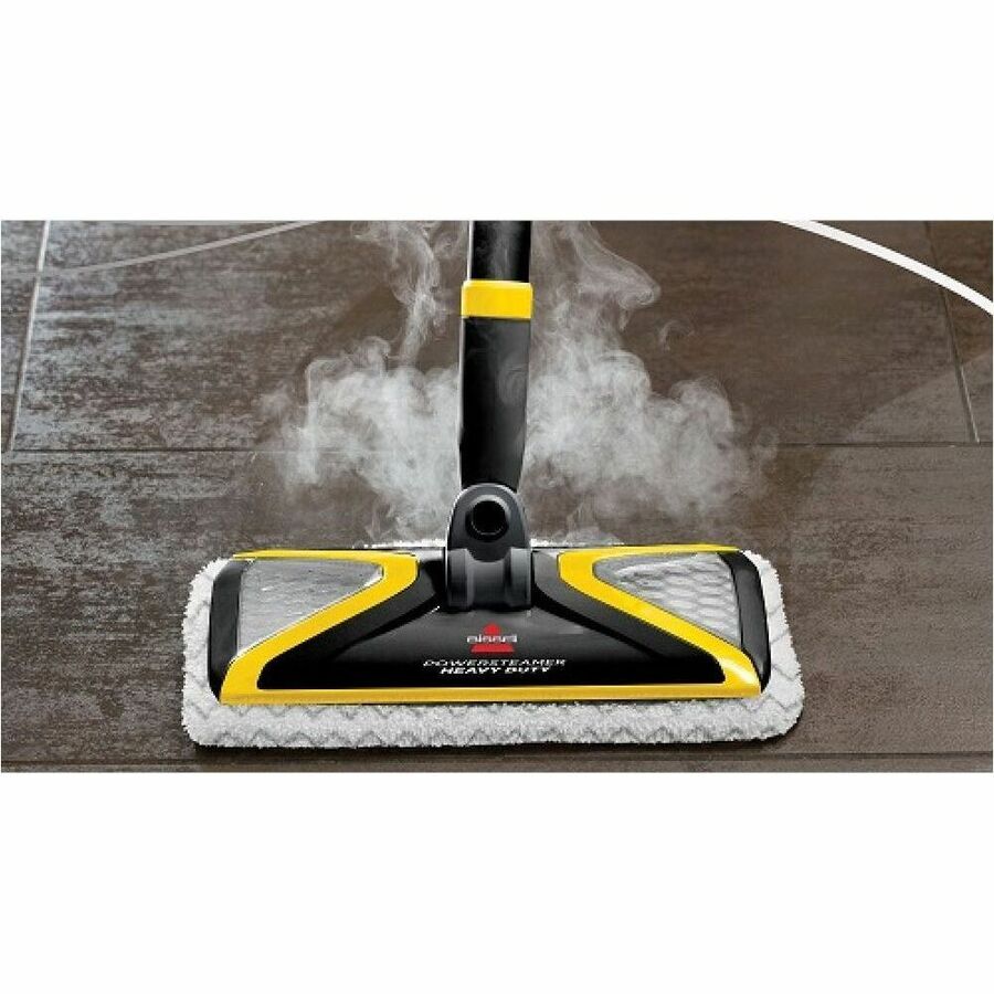 BISSELL PowerSteamer Heavy Duty 3-in-1 Steam Mop and Handheld Cleaner Grey and Yellow - 2685B
