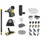 BISSELL PowerSteamer Heavy Duty 3-in-1 Steam Mop and Handheld Cleaner Grey and Yellow - 2685B