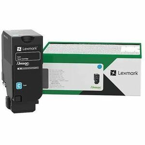 Lexmark Original Laser Toner Cartridge - Cyan - 1 Each