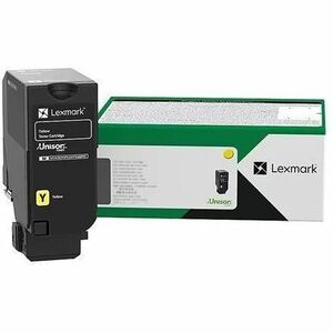 Lexmark Original Laser Toner Cartridge - Yellow - 1 Each