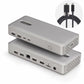 StarTech.com Dual-Monitor USB4 Docking Station, Dual 4K 120Hz or Single 8K 60Hz HDMI, 100W Laptop Charging, 2.5GbE, Driverless USB-C Dock