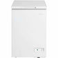 Danby 3.5 cu. ft. Square Model Chest Freezer DOE in White
