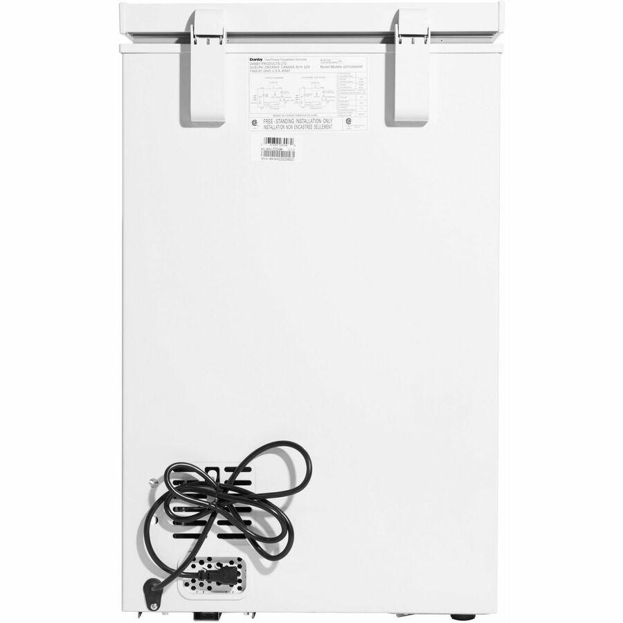 Danby 3.5 cu. ft. Square Model Chest Freezer DOE in White - DCF035A6WM