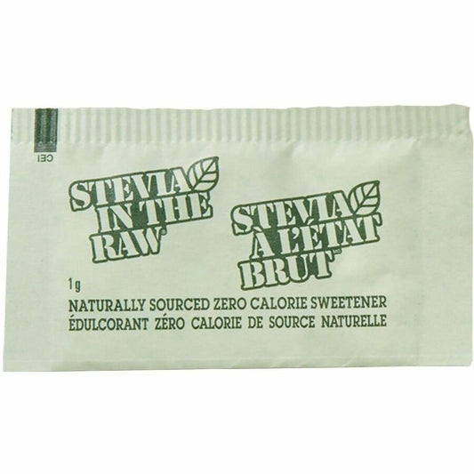 Stevia in the Raw Zero-Calorie Sweetener, 1 g per Packet, Case of 1,000 - 4480029736