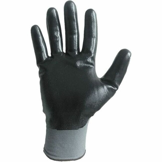 FLEXSOR Nitrile Palm Coated Nylon Gloves