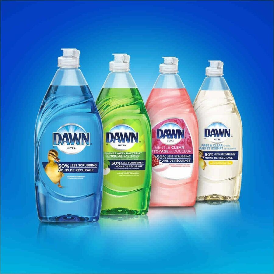 Dawn Free & Clear Dishwashing Liquid, Lemon Essence - 30772125700