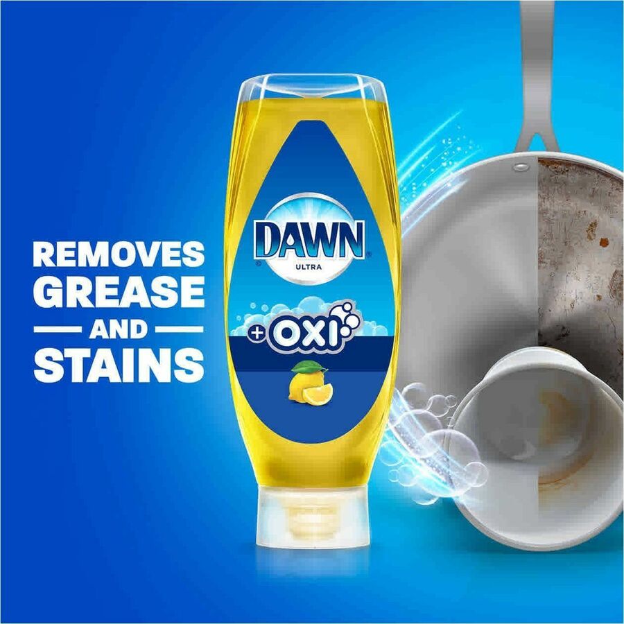 Dawn Ultra + Oxi EZ-Squeeze Dish Soap, Dishwashing Liquid, Lemon - 30772088289