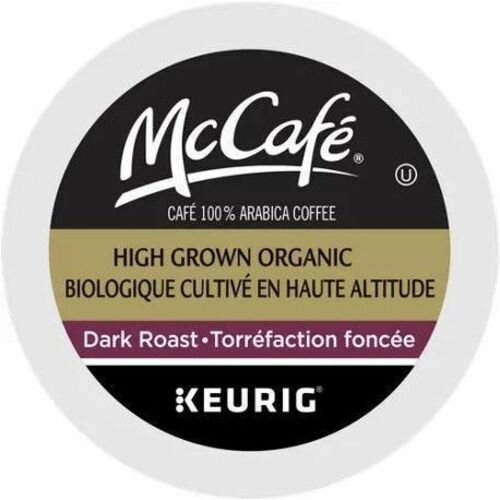 McCafe K-Cup High Grown Organic Dark Roast Coffee