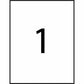 Avery Rectangle Waterproof Labels TrueBlock&reg; 11" x 8-1/2" , Permanent Adhesive, for Laser Printers - 35525