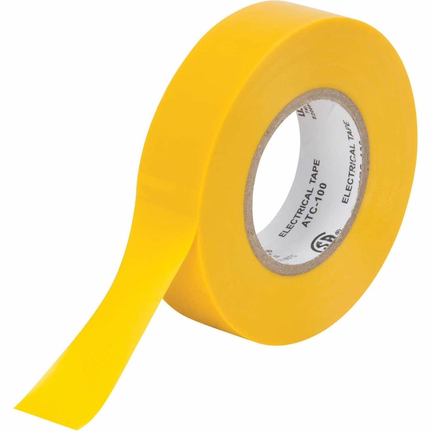Aurora Tools Electrical Tape, 19 mm (3/4") x 18 M (60'), Yellow, 7 mils