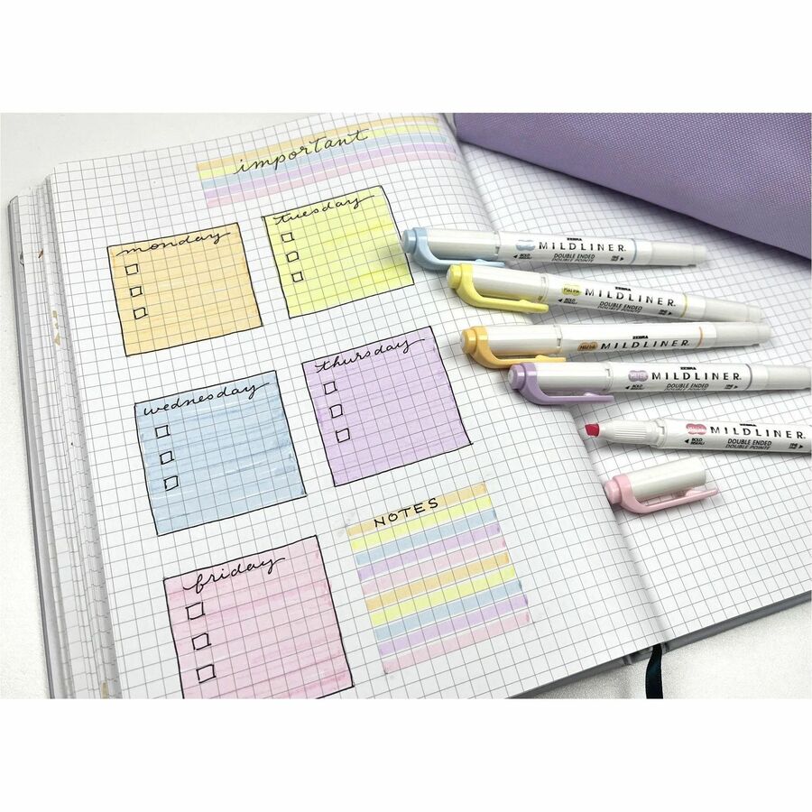 Zebra MILDLINER Dual-Tip Creative Highlighter - 78705