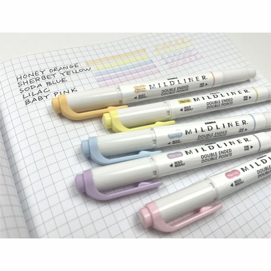 Zebra MILDLINER Dual-Tip Creative Highlighter - 78705