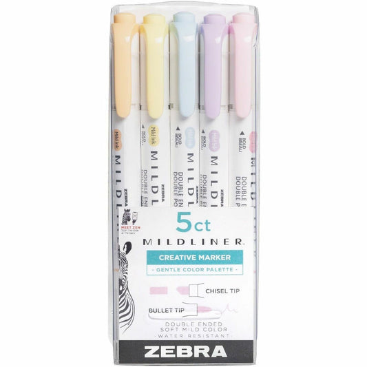 Zebra MILDLINER Dual-Tip Creative Highlighter