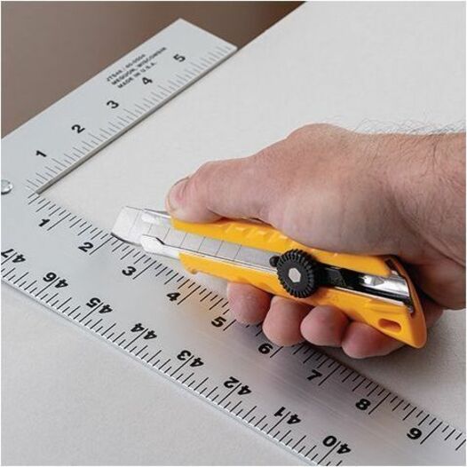 Olfa Classic Heavy Duty Ratchet-Lock Utility Knife, 4-Pack - 1130184