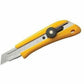 Olfa 18mm BN-L Ratchet Lock Utility Knife With a 10-Pack of Silver Snap Blades - 1118095