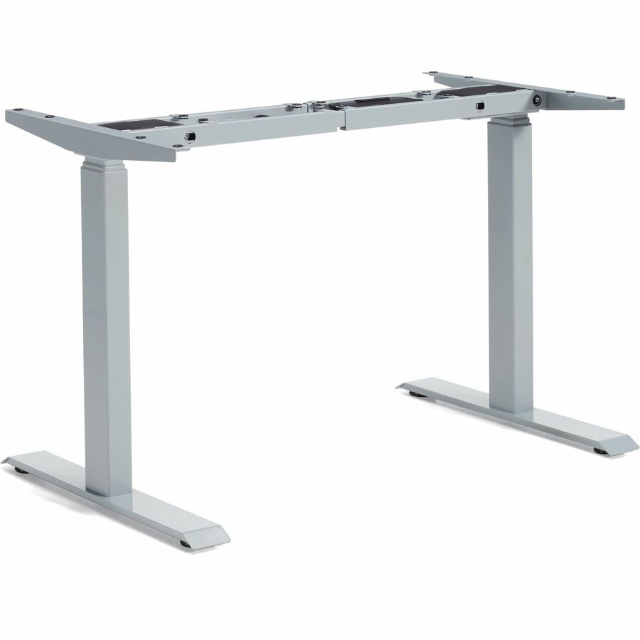 Newland 60" x 30" Height Adjustable Table, 3-Stage, Absolute Acajou/Tungsten - NL60303QHT ACJ TUN