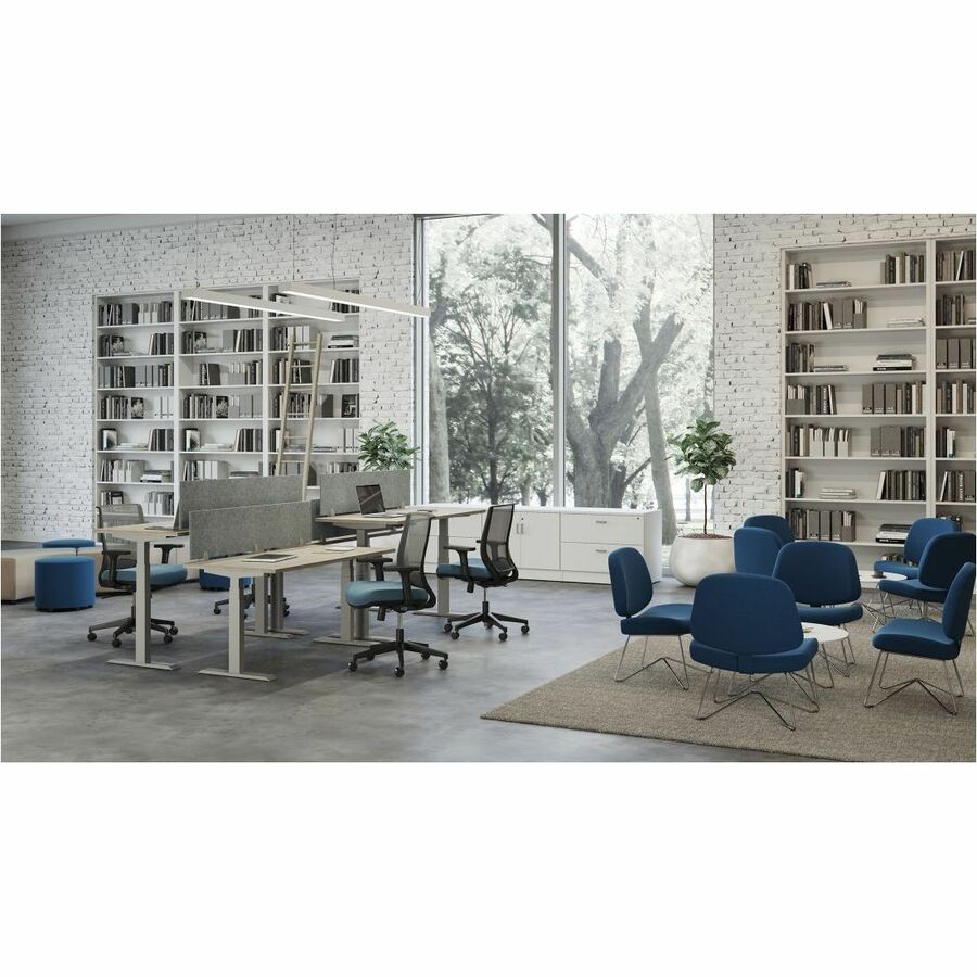 Offices To Go Newland | 60"x30" Rectangular Table - 3-Stage, 2 Legs - NL60303QHT TUN ACJ