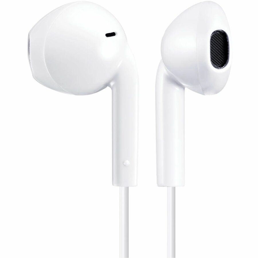 JVC HA-FR17UC-W USB-C Wired Bud Type Headphones - Coconut White - HAFR17UCW