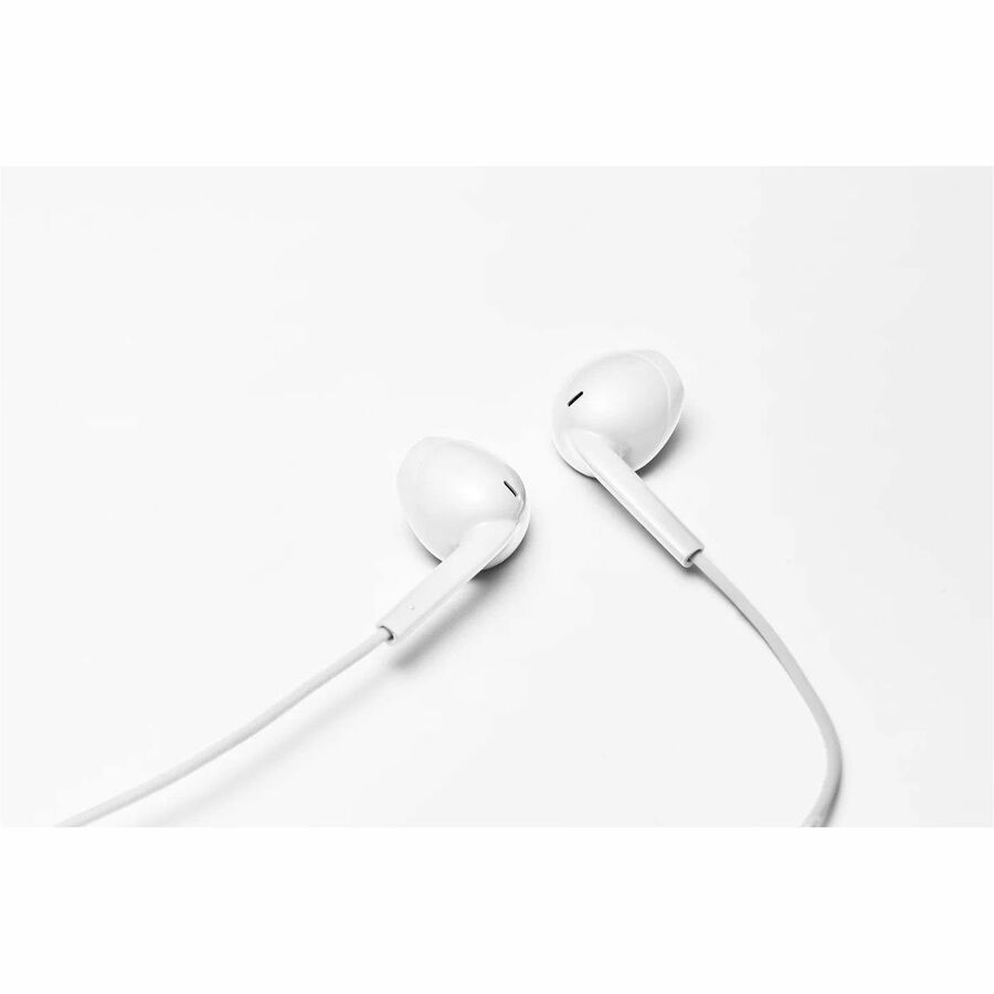 JVC HA-FR17UC-W USB-C Wired Bud Type Headphones - Coconut White - HAFR17UCW