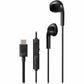 JVC HA-FR17UC-B USB-C Wired Bud Type Headphones - Olive Black