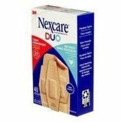 Nexcare Duo Bandages DSA-40-CA, Assorted Sizes, 40/pack - DSA-40-CA
