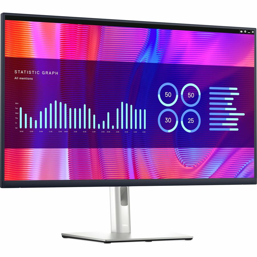 Dell P3223DE 32" Class WQHD LED Monitor - 16:9 - Black - 6886925