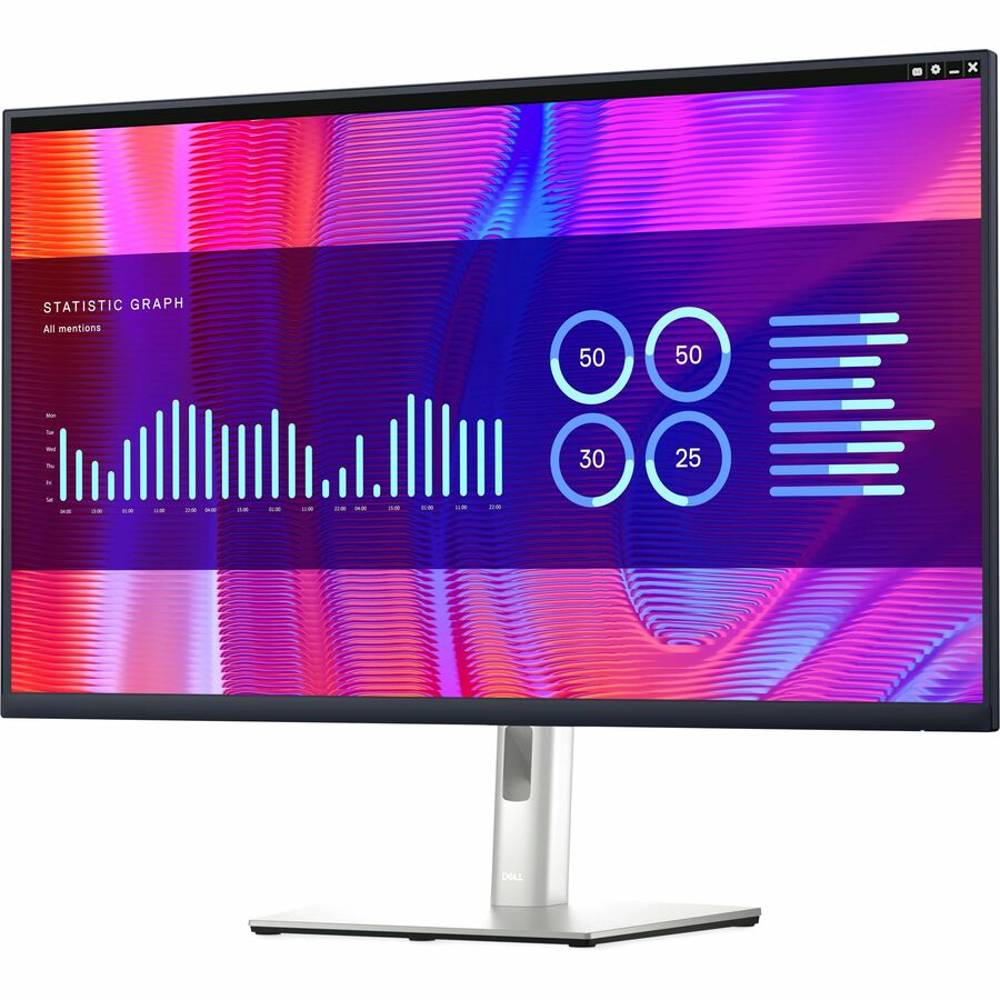 Dell P3223DE 32" Class WQHD LED Monitor - 16:9 - Black - 6886925