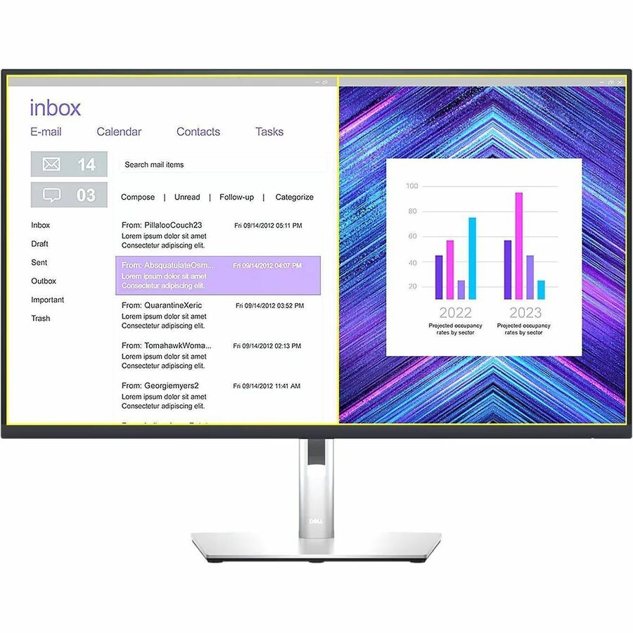 Dell P3223DE 32" Class WQHD LED Monitor - 16:9 - Black - 6886925