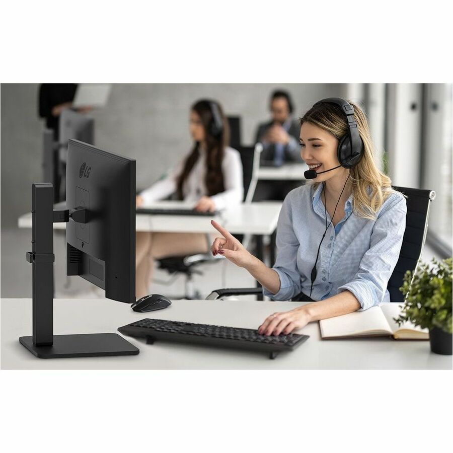 LG 24BA400-B 24" Class Full HD LED Monitor - 16:9 - 24BA400-B