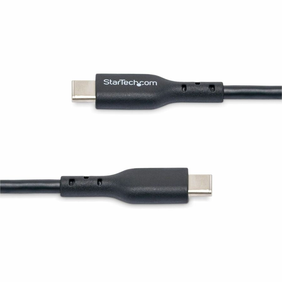 StarTech.com 6ft (1.8m) USB-C Charging Cable, USB 2.0 Type-C Laptop Charger Cord, 60W Power Delivery, TPE Jacket, Data Transfer Cable - USB2CC6FBKE