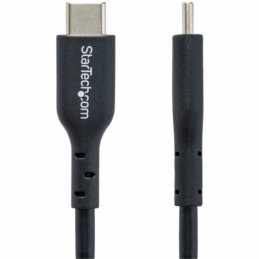StarTech.com 6ft (1.8m) USB-C Charging Cable, USB 2.0 Type-C Laptop Charger Cord, 60W Power Delivery, TPE Jacket, Data Transfer Cable - USB2CC6FBKE
