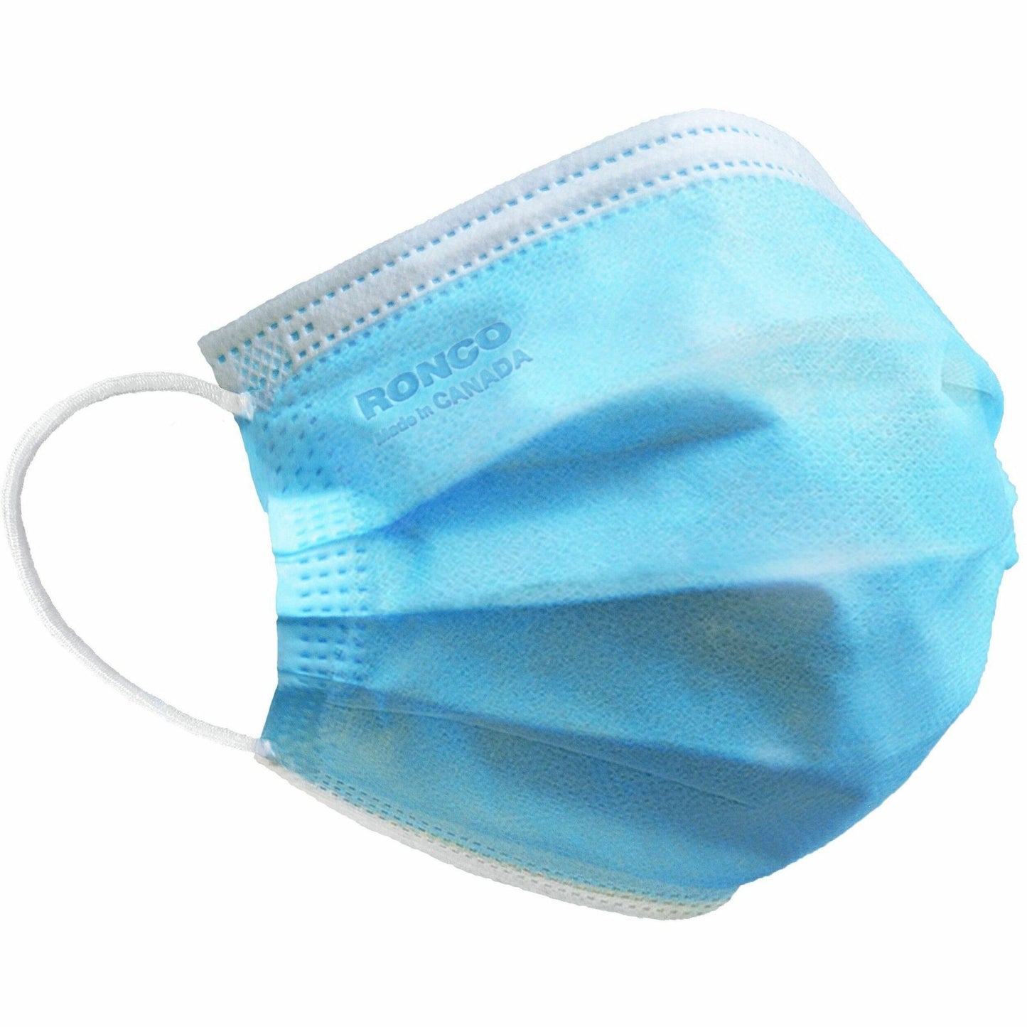 RONCO 3 Ply Pleated Medical Mask, ASTM Level 1