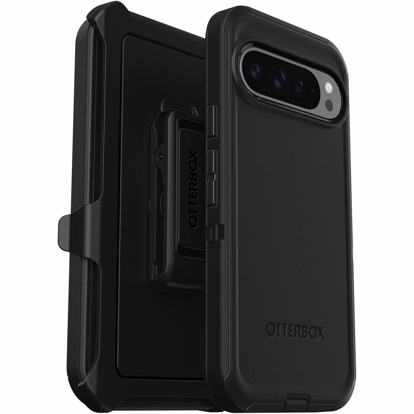 OtterBox Defender Carrying Case (Holster) Google Pixel 9 Pro XL Smartphone - Black