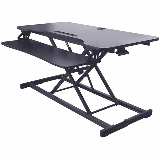 Rocelco 43" Sit-to-Stand Hi-Lift Adjustable Desk Riser