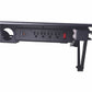 Rocelco 40" Adjustable Desk Riser with 4AC, 2USB, 1 USB-C Outlets - RDADRB-40-ACUSB