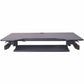 Rocelco 40" Adjustable Desk Riser with 4AC, 2USB, 1 USB-C Outlets - RDADRB-40-ACUSB