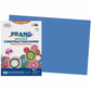 Prang Construction Paper, Bright Blue, 12" x 18" , 50 Sheets
