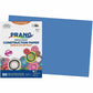 Prang Construction Paper, Bright Blue, 12" x 18" , 50 Sheets