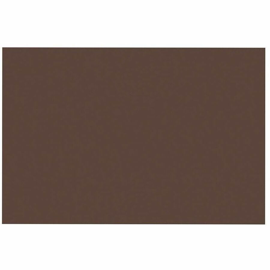 Prang Construction Paper, Dark Brown, 12" x 18" , 50 Sheets - P6807-0001