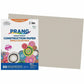 Prang Construction Paper, Gray, 12" x 18" , 50 Sheets