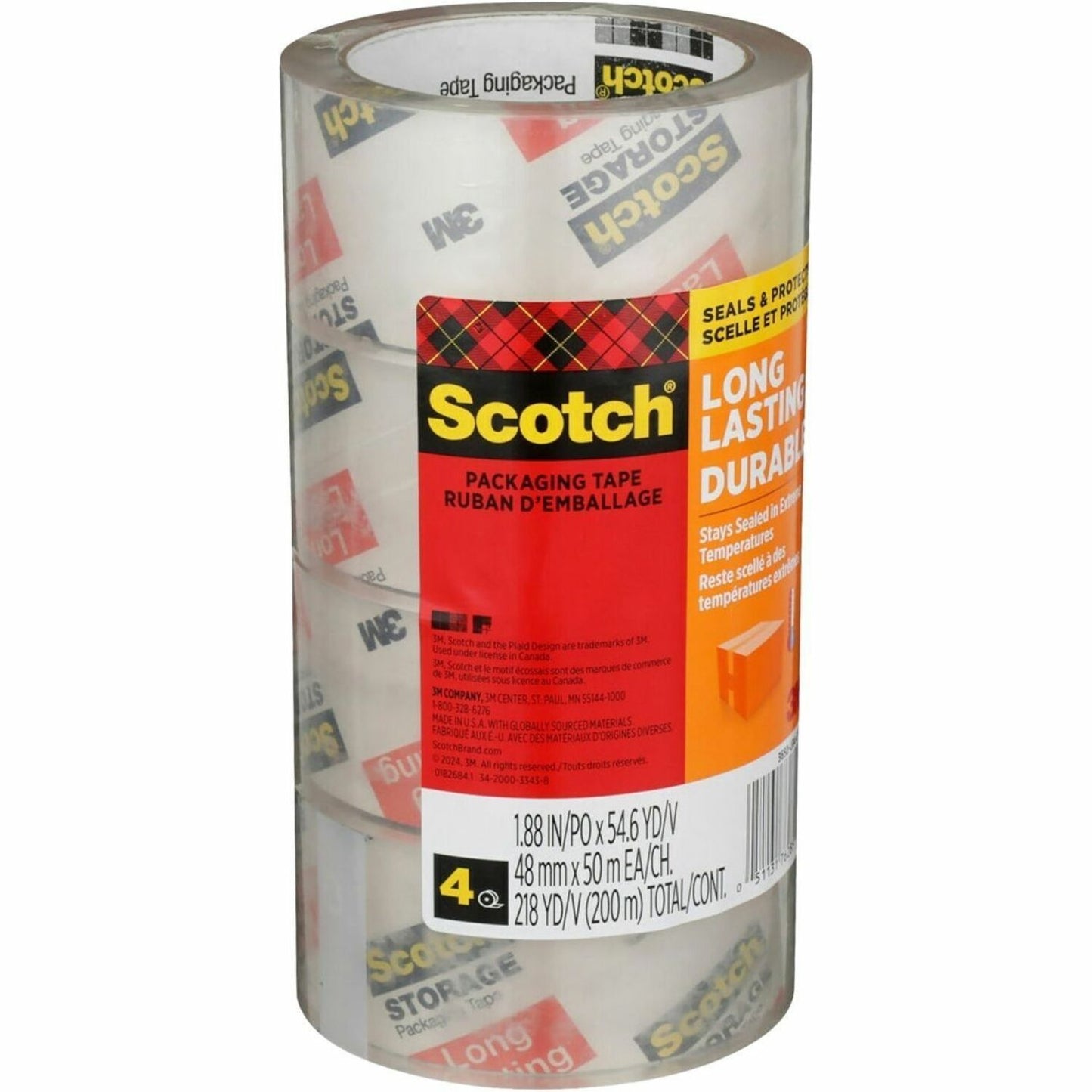 Scotch 3650-LR4-EF-4CC Packaging Tape