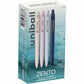 uniball&#8482; Zento Retractable Liquid Gel Pens